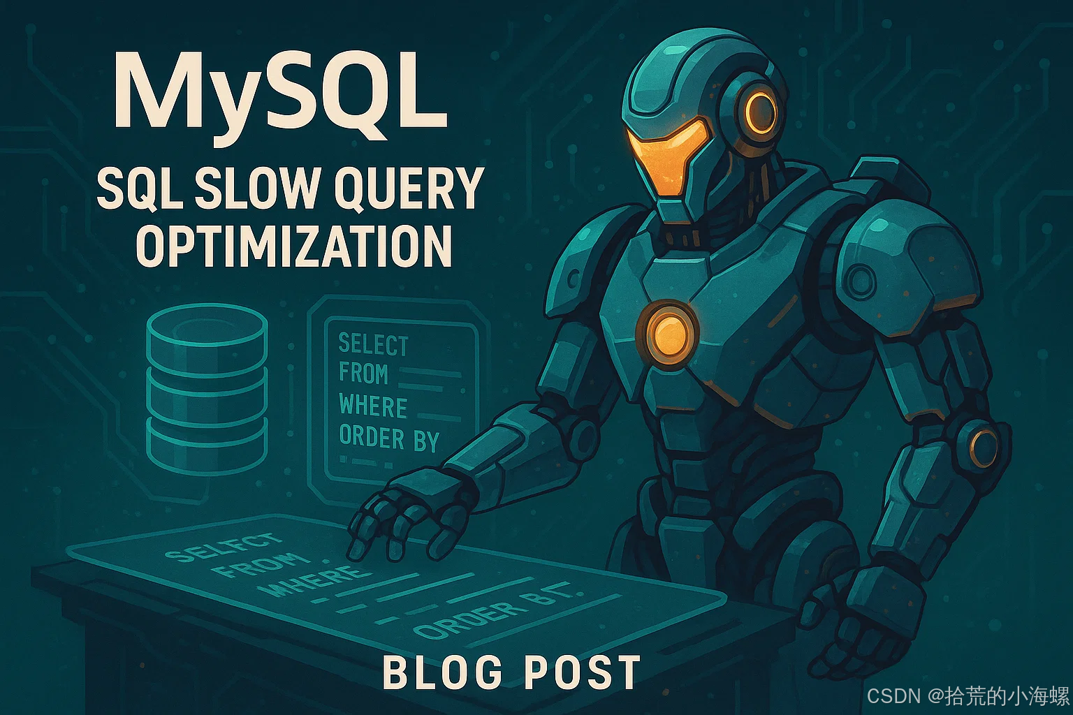 MySQL：SQL 慢查询优化的技术指南