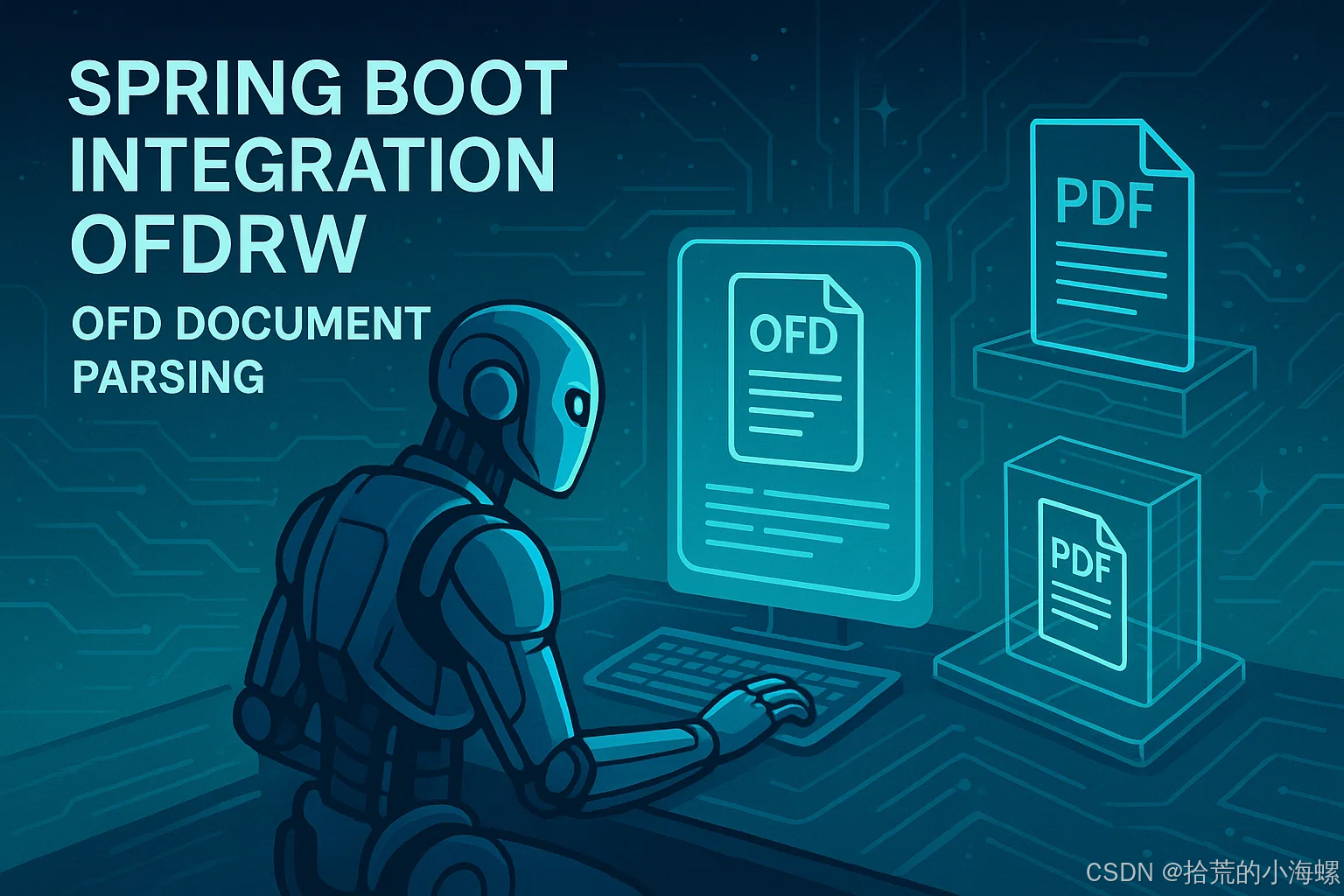 JAVA：Spring Boot 集成 ofdrw 实现 OFD 文档解析